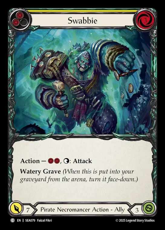 【予約商品】【EN】[Pirate Necromancer] スワビィ/Swabbie [SEA079-C]