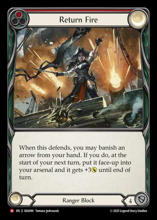 【予約商品】【EN】[Ranger] 応戦砲火/Return Fire [SEA099-M]