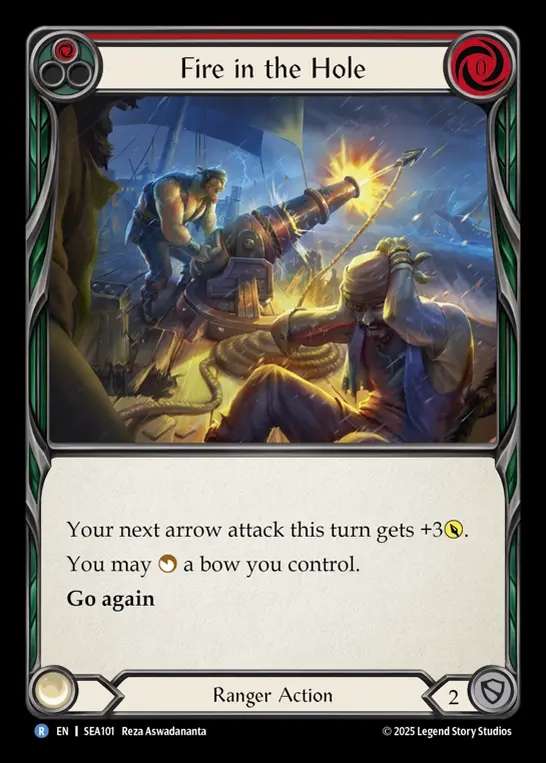 【予約商品】【EN】[Ranger] 爆発注意/Fire in the Hole (red)  [SEA101-R]
