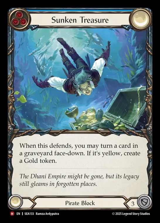 【予約商品】【EN】[Pirate] 海底の財宝/Sunken Treasure [SEA133-M]