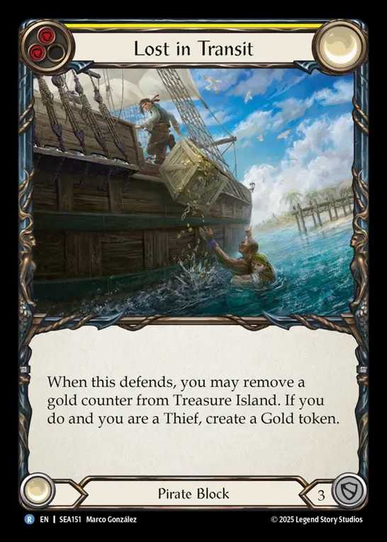 【予約商品】【EN】[Pirate] 運送遺失/Lost in Transit (yellow)  [SEA151-R]