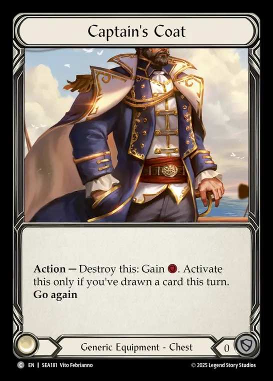 【予約商品】【EN】[Generic] キャプテンコート/Captain's Coat [SEA181-C]