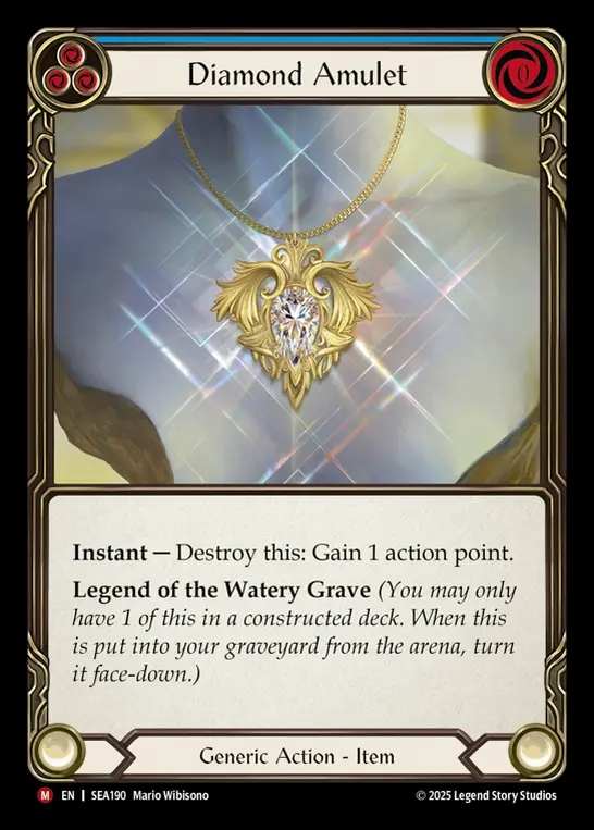 【予約商品】【EN】[Generic] ダイヤモンドのアミュレット/Diamond Amulet [SEA190-M]