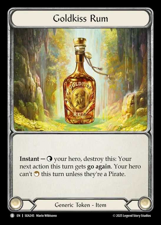 【予約商品】【EN】[Generic] 黄金のラム酒/Goldkiss Rum [SEA245-B]