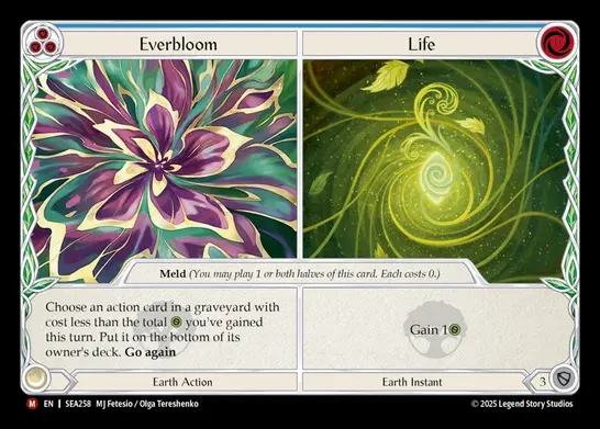 【予約商品】【EN】[Earth] 常咲+生命/Everbloom+Life [SEA258-M]
