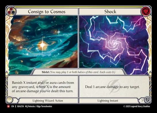 【予約商品】【EN】[Lightning Wizard] コスモとの交信+ショック/Consign to Cosmos+Shock [SEA259-M]