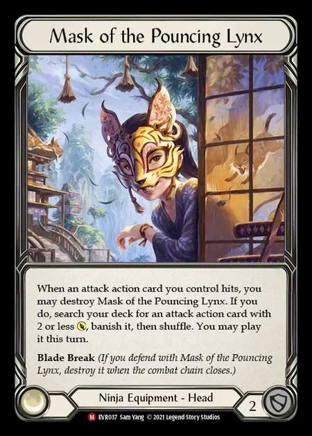 [Ninja] Mask of the Pouncing Lynx [EVR037-M]