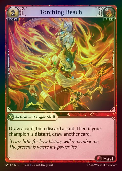 【FOIL】[Fire] Torching Reach [AL-AMB249-R]