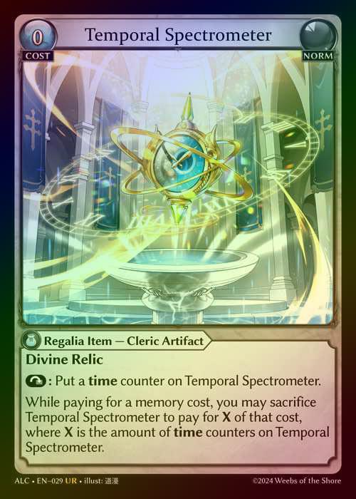 【FOIL】[Norm] Temporal Spectrometer [ALC029-UR]