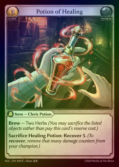 【FOIL】[Norm] Potion of Healing [ALC069-C]