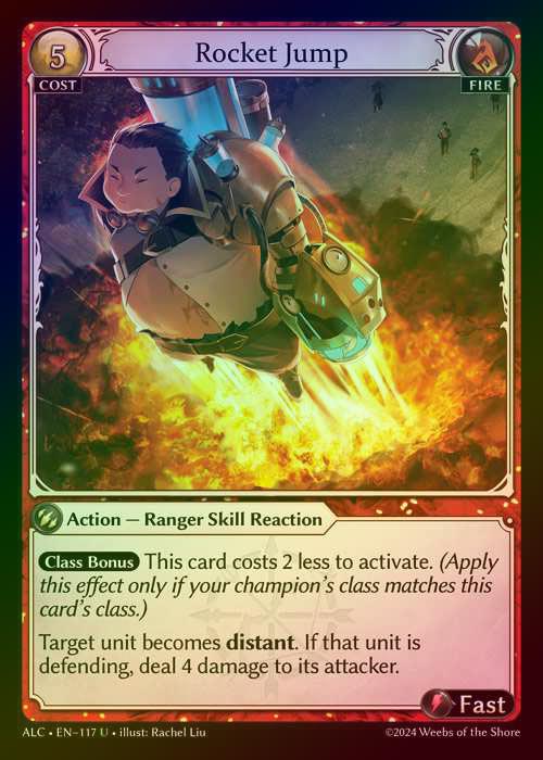 【FOIL】[Fire] Rocket Jump [ALC117-U]