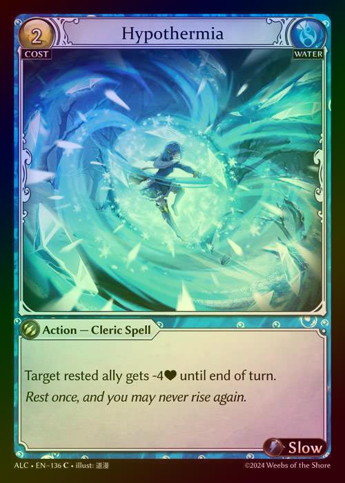 【FOIL】[Water] Hypothermia [ALC136-C]