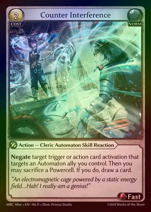 【FOIL】[Norm] Counter Interference [AL-MRC-196-R]