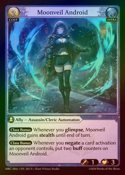 【FOIL】[Astra] Moonveil Android [AL-MRC-202-R]