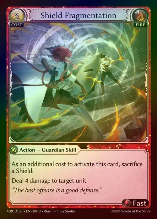 【FOIL】[Fire]Shield Fragmentation [AL-MRC-208-U]