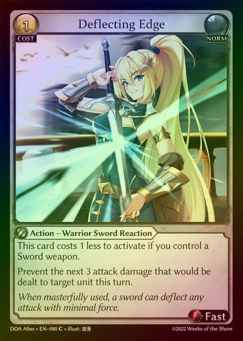 【FOIL】[Norm] Deflecting Edge [AL-DOA080-C]