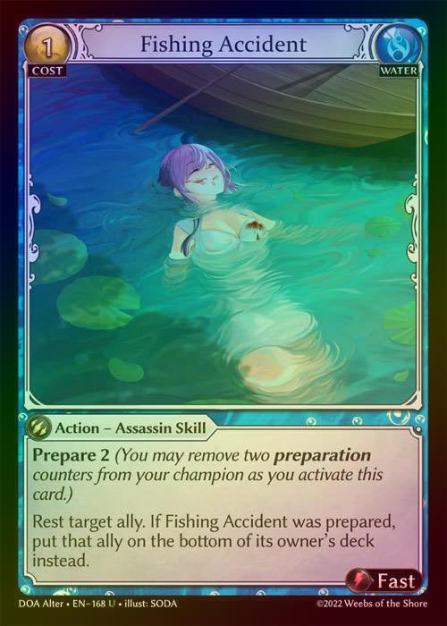 【FOIL】[Water] Fishing Accident [AL-DOA168-U]