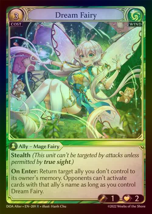 【FOIL】[Wind] Dream Fairy [AL-DOA209-R]