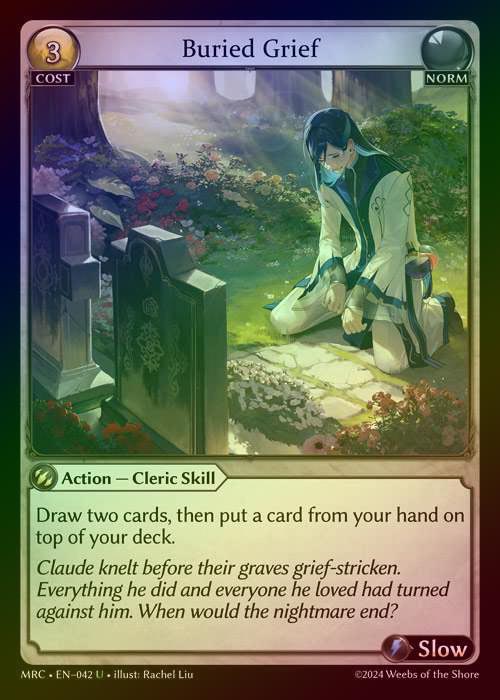 【FOIL】[Norm] Buried Grief [MRC042-U]