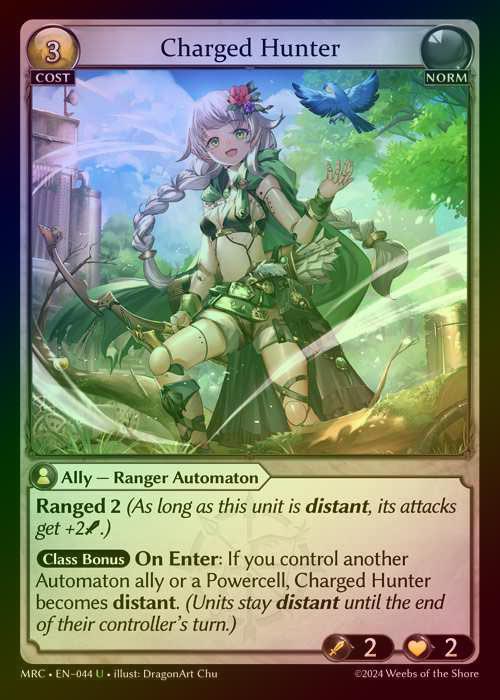 【FOIL】[Norm] Charged Hunter [MRC044-U]