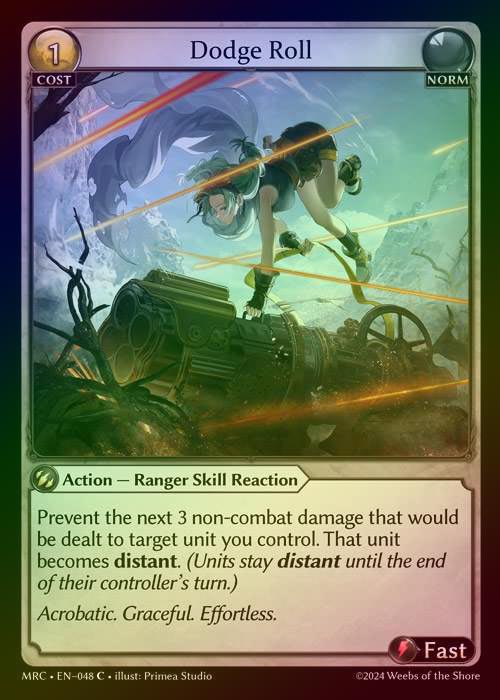 【FOIL】[Norm] Dodge Roll [MRC048-C]