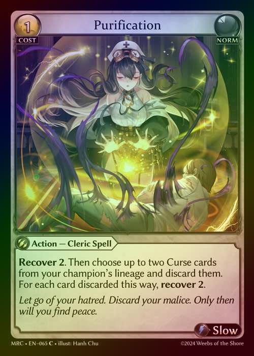 【FOIL】[Norm] Purification [MRC065-C]