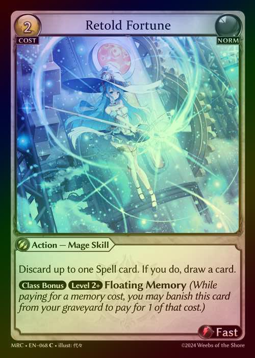 【FOIL】[Norm] Retold Fortune [MRC068-C]