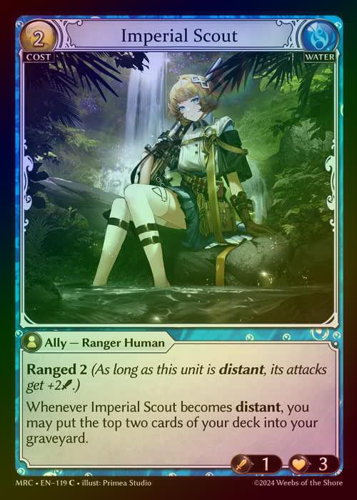 【FOIL】[Water] Imperial Scout [MRC119-C]