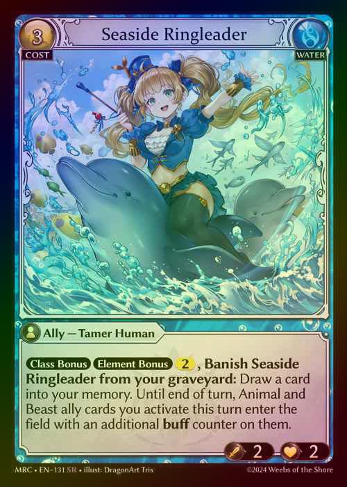 【FOIL】[Water] Seaside Ringleader [MRC131-SR]