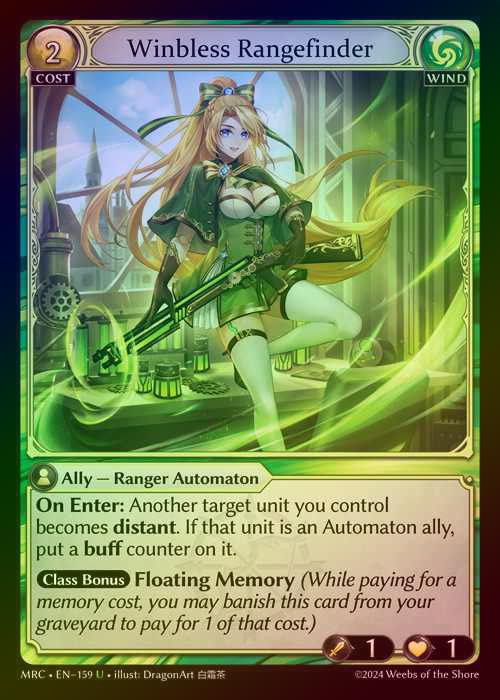 【FOIL】[Wind] Winbless Rangefinder [MRC159-U]