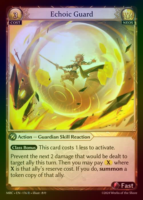 【FOIL】[Neos] Echoic Guard [MRC176-R]