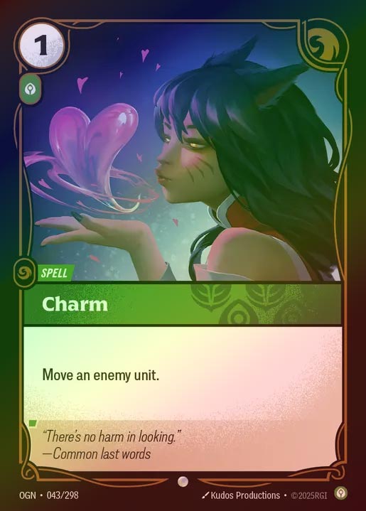 【FOIL】[Calm] Charm [OGN-043-C]