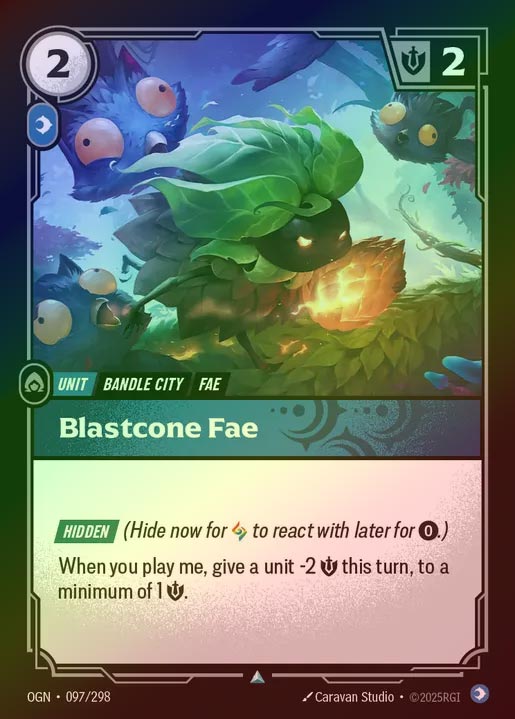 【FOIL】[Mind] Blastcone Fae [OGN-097-U]