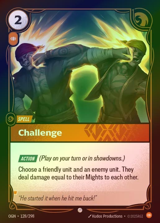 【FOIL】[Body] Challenge [OGN-128-C]