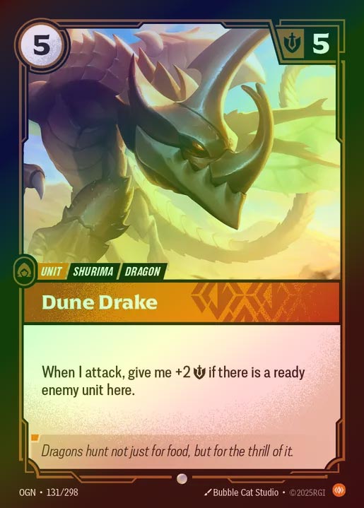 【FOIL】[Body] Dune Drake [OGN-131-C]