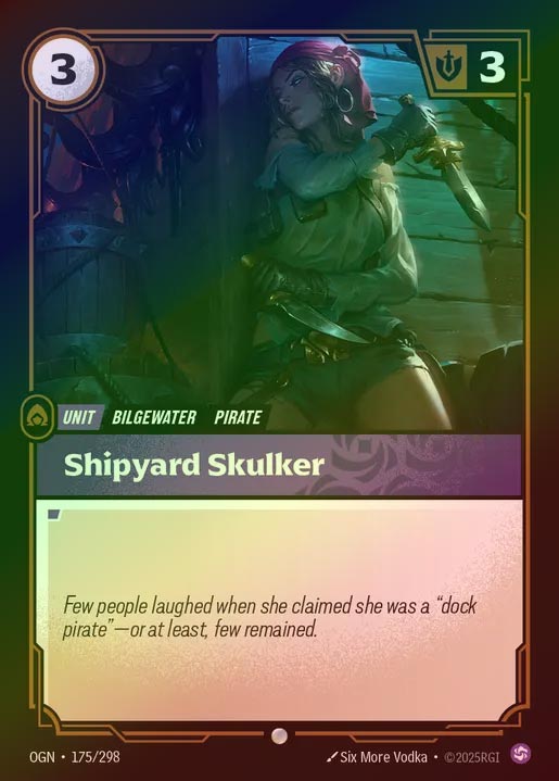 【FOIL】[Chaos] Shipyard Skulker [OGN-175-C]