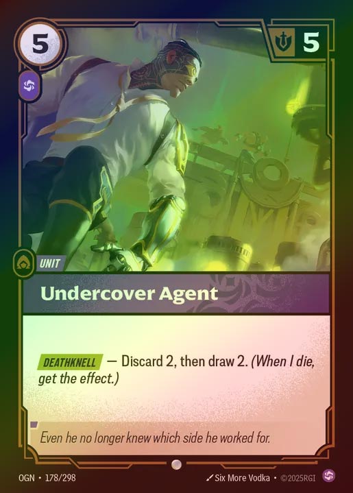 【FOIL】[Chaos] Undercover Agent [OGN-178-C]