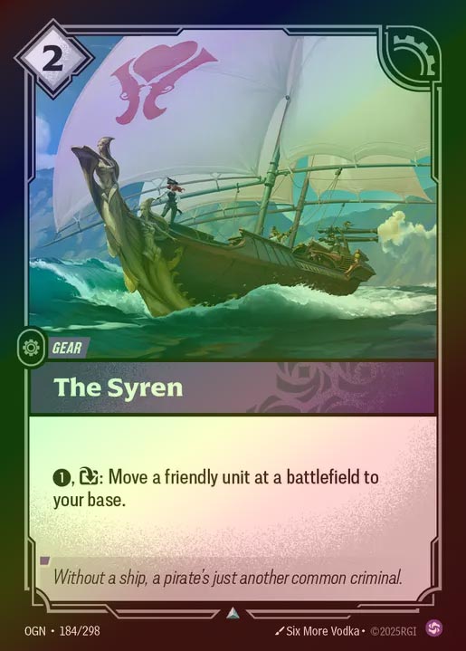 【FOIL】[Chaos] The Syren [OGN-184-U]