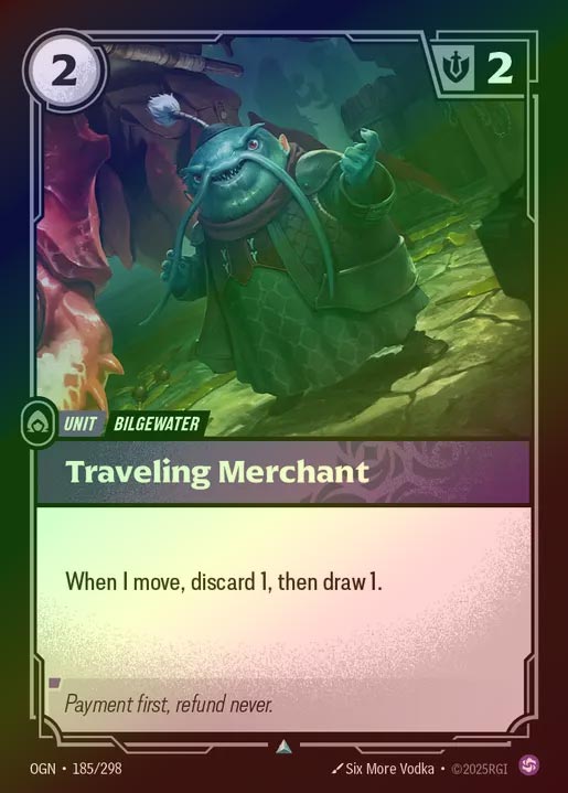 【FOIL】[Chaos] Traveling Merchant [OGN-185-U]