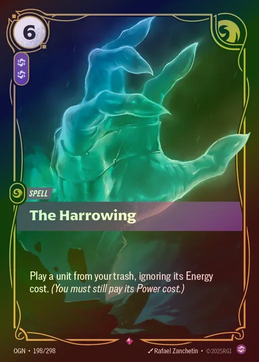 【FOIL】[Chaos] The Harrowing [OGN-198-R]