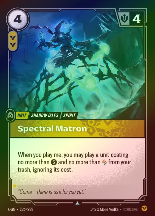【FOIL】[Order] Spectral Matron [OGN-226-U]
