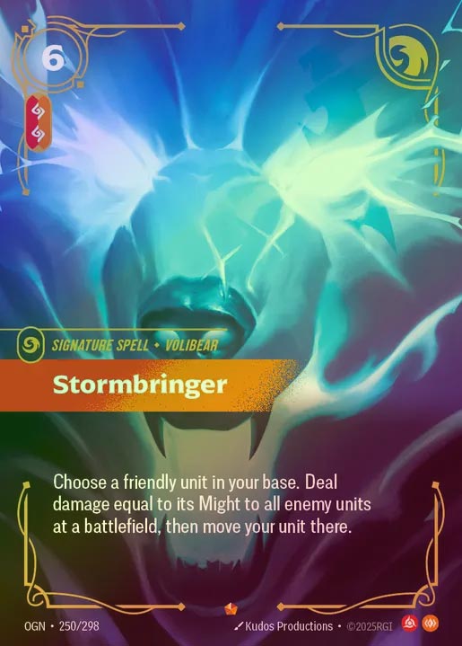 【FOIL】[Fury Body] Stormbringer [OGN-250-E]