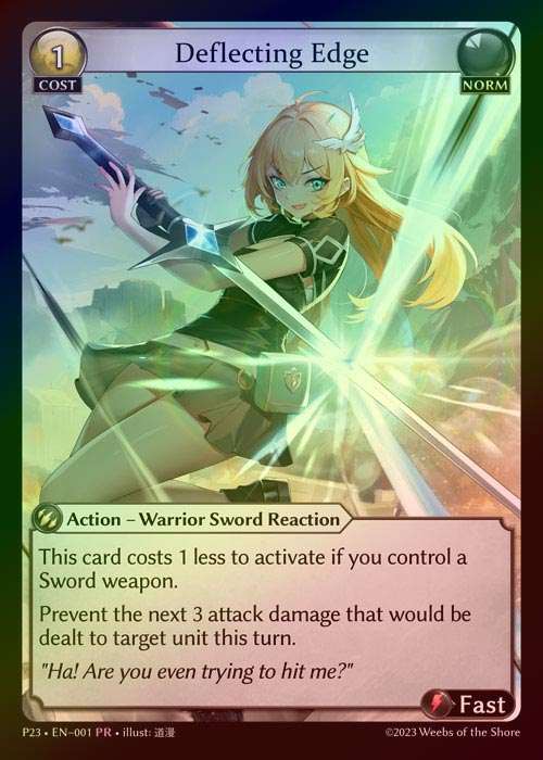 【FOIL】[Norm] Deflecting Edge [P23-001-PR]