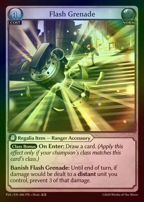 【FOIL】[Norm] Flash Grenade [P24-006-PR]