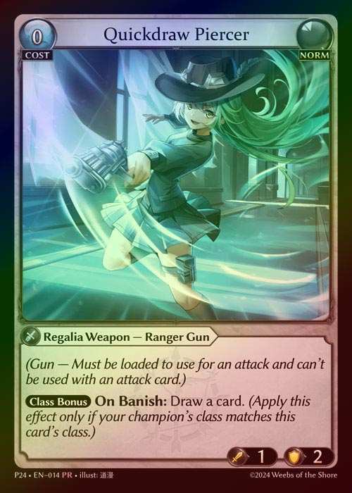 【FOIL】[Norm] Quickdraw Piercer [P24-014-PR]