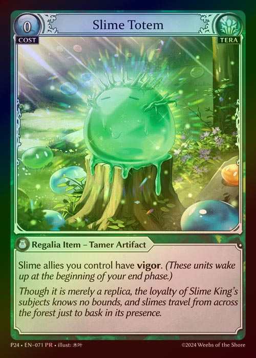 【FOIL】[Tera] Slime Totem [P24-071-PR]