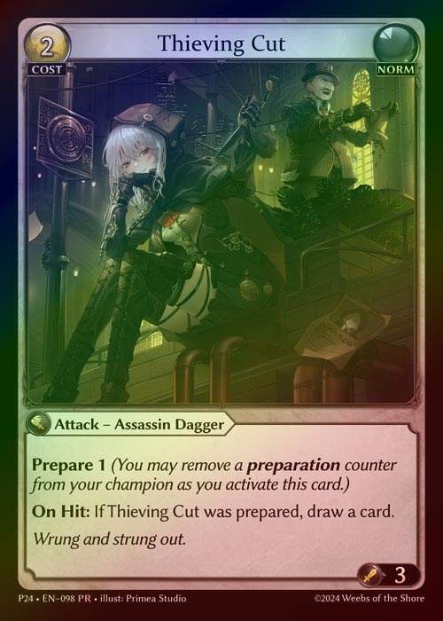 【FOIL】[Norm] Thieving Cut [P24-098-PR]