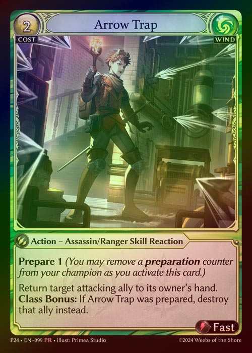 【FOIL】[Wind] Arrow Trap [P24-099-PR]