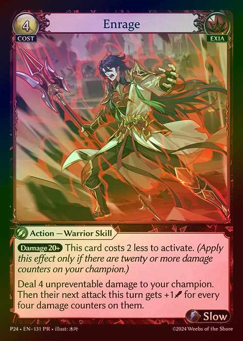 【FOIL】[Fire] Enrage [P24-131-PR]