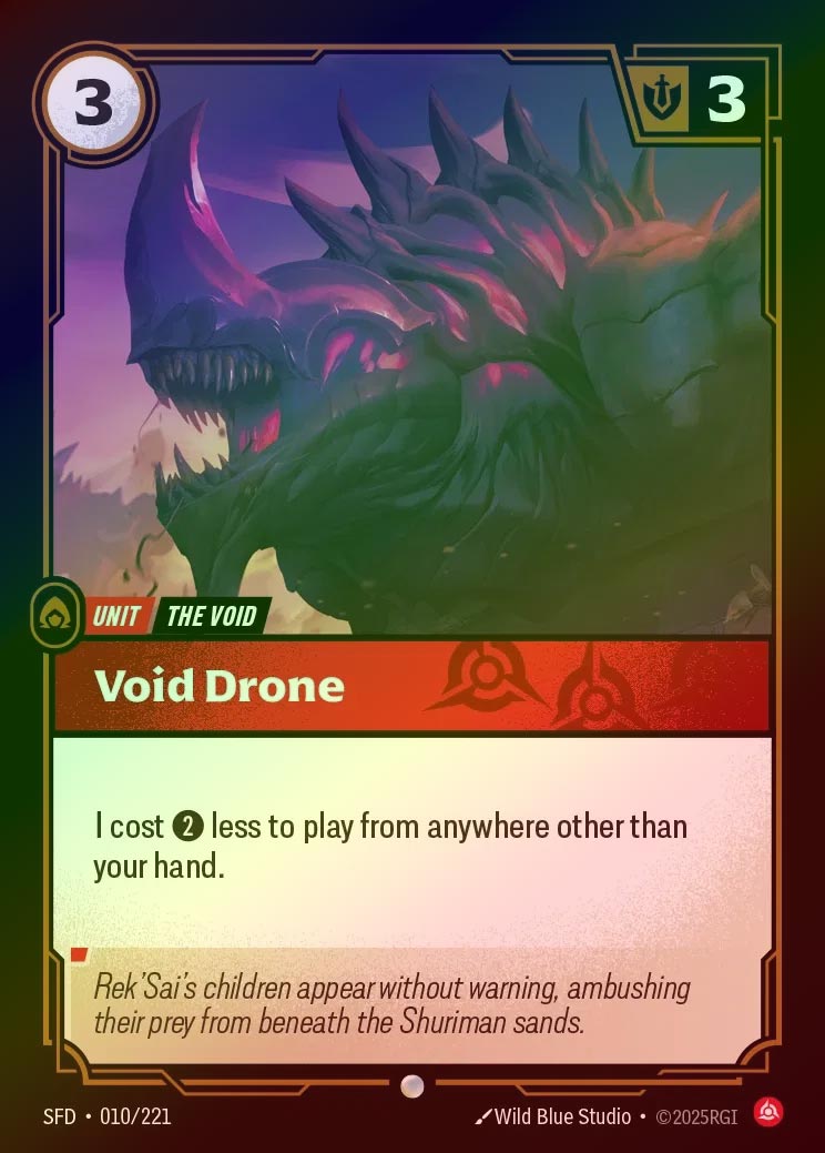 【FOIL】[Fury] Void Drone [SFD-010-C]